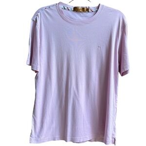 Goldlion Men's Pink Short Sleeve Crew Neck T-Shirt Tagged 2XX